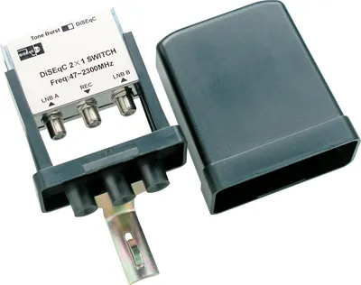 Obrázok produktu pre Schwaiger KFR7025531, 2 vstupy/vstupov, 1 výstupy/výstupov, 5 - 2150 MHz, 4 dB, F, 13 - 18 V