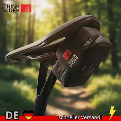 Produktbild von ThinkRider Fahrrad-Satteltasche 0 5 L Tragbare Mini-Hecktasche MTB Rennrad