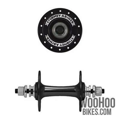 Zdjęcie produktu dla Piasta przednia STURMEY ARCHER HBT30, Sharp Wheel, Fix 32H, czarna
