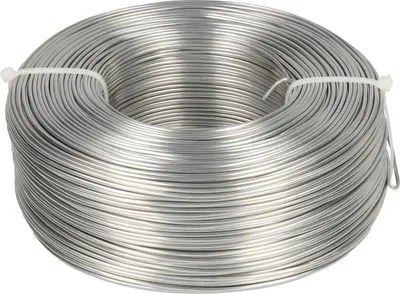 Produktbild von Novaliv Aluminiumdraht Ø 1,5mm I Basteldraht silber I Alu Draht zum Basteln  Blumendraht Metalldraht Biegedraht Schmuckdraht