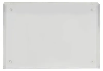 Zdjęcie produktu dla Securit PFT-MAG-A6 Stojak stołowy Securit, akrylowy, magnetyczny, A6, przezroczysty