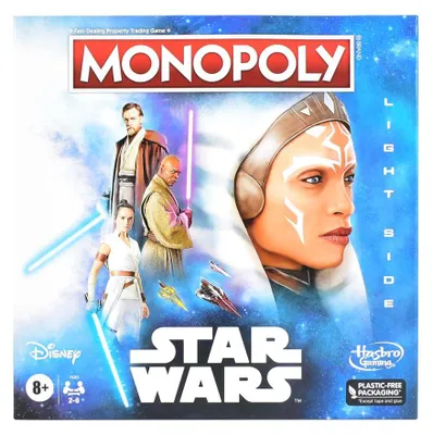 Produktbild von Star Wars Brettspiel Monopoly Light Side Edition - Englische Version