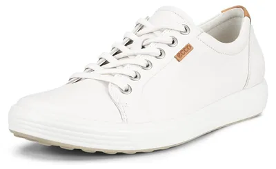 Zdjęcie produktu dla Ecco SOFT 7 LADIES buty damskie - sportowe sznurowane buty sportowe białe NOWOŚĆ