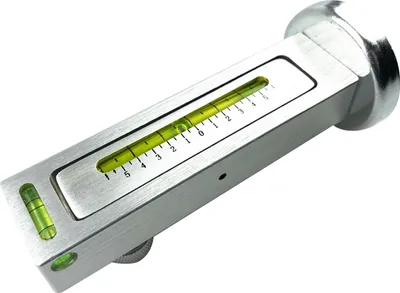 Zdjęcie produktu dla magnetyczny wskaźnik poziomu pozycjonowania na 4 koła Rolka pochylenia z przyssawką Precyzyjne narzędzia do osiowania