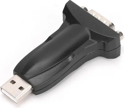 Obrázek produktu pro Převodník USB na RS232 samec 9 pinů sériového portu vestavěný v čipové sadě FTDI PL2303 DB9 Plug Adapter