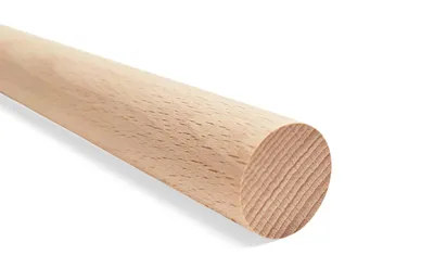 Obrázek produktu pro Kulatá tyč z bukového dřeva, průměr 50 mm, délka 100 cm