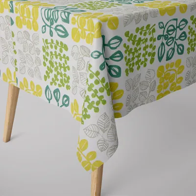 Produktbild von SCHÖNER LEBEN. Tischdecke Blätter bunt eckig in verschiedenen Größen Größe 130x260cm