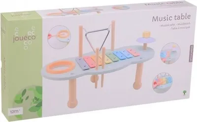 Obrázek produktu pro Dřevěný hudební stoleček 12m+