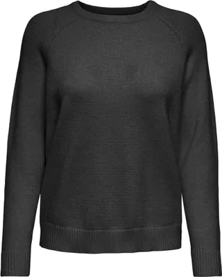 Produktbild von ONLY Melierter Strickpullover Langarm Oberteil Basic Regular Fit Top ONLLESLY Größe: M