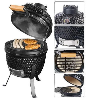 Image de Barbecue en céramique kamado Ø 27 cm