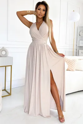 Zdjęcie produktu dla Numoco Formelle Frauenkleider Justine II. beige M