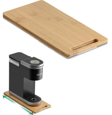 Produktbild von Ausziehbare Küchenablage - Küchenorganizer - Natürliches Holz - Elegant - Glattes Gleitsystem
