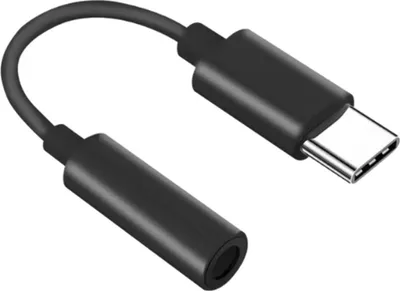 Obrázok produktu pre Jumada's – USB-C – 3,5 mm AUX audio adaptér – čierny