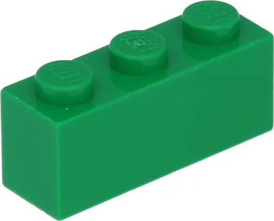 Produktbild von Lego® 1 Stück 3622 Stein Brick 1x3 Part Basic Steine 1 Grün