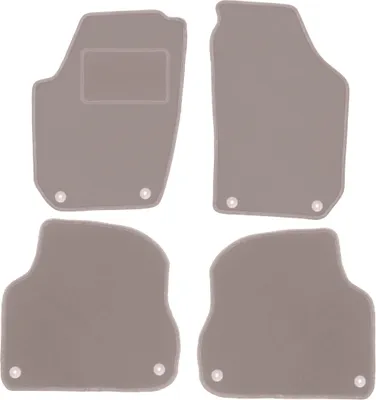 Produktbild von Beige Veloursmatten für: Skoda Fabia II Schrägheck, Kombi (2007-2014)