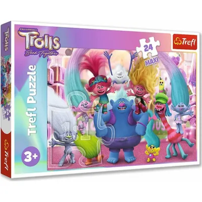Obrázek produktu pro Trefl 14359, 24 kusů, Kreslené filmy, 3 rok/roky