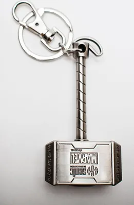 Produktbild von Semic Distribution Thor Hammer, Schlüsselanhänger, Edelstahl, Metall, 50 mm, 1 Stück(e)