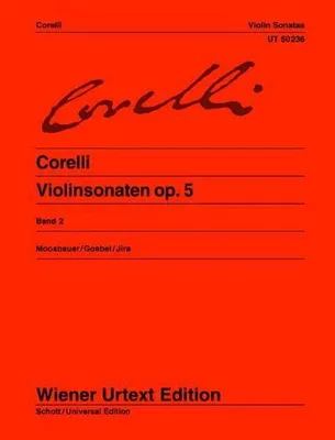 Produktbild von Violinsonaten op. 5. Band 2