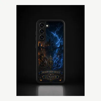 Produktbild von Samsung S23 Plus Hülle Handyhülle Schutzhülle Case mit Drachen Motiv – LUNØIR ©