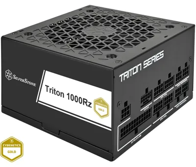 Produktbild von Triton 1000Rz (schwarz, 1x 12-Pin High Power GPU, 4x PCIe, Kabel-Management, 1000 Watt)