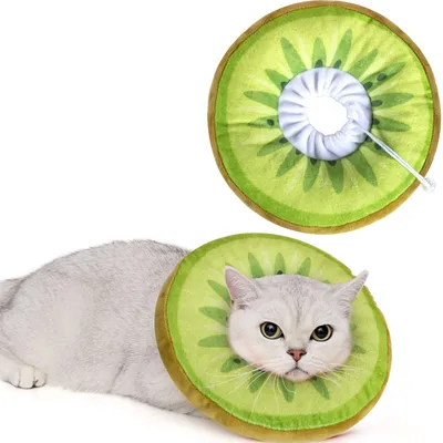 Produktbild von ANWA Verstellbares Katzenhalsband, weiches und niedliches Genesungshalsband für