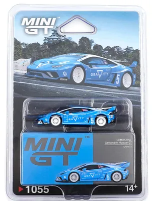 Image de Lamborghini Huracán LBWORKS GT GRAVITY, version à conduite à droite (RHD) - Emballage blister - Mini GT, échelle 1:64