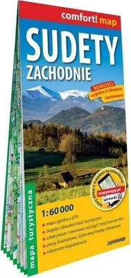 Obrázek produktu pro Západní Sudety laminovaná turistická mapa 1:60 000