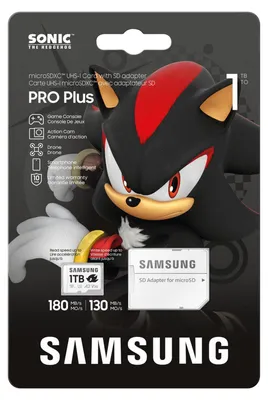 Zdjęcie produktu dla Samsung MB-MD1T0S, 1 TB, MicroSDXC, Klasa 10, UHS-I, 180 MB/s, 130 MB/s