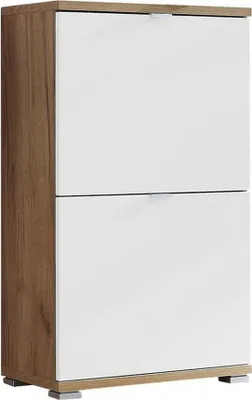 Produktbild von Vendomo Schuhschrank 2 Fächern Joshua Holz - Weiß