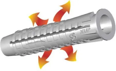 Obrázek produktu pro Kołek Uniwersalny Z Kołnierzem Nylon Typ Xup 8*40/5*50Mm