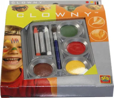 Produktbild von SES 09642 - Schminkset 4 Farben + 3 Stifte