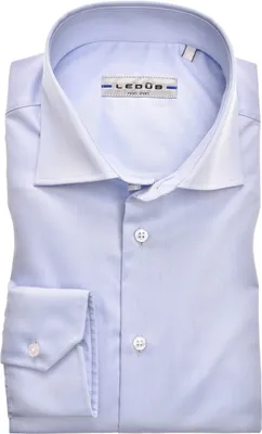 Produktbild von Ledub slim fit overhemd, lichtblauw twill