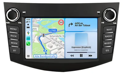 Immagine prodotto di Radio 7 pollici 2+64 GB Android per Toyota RAV4 2006-2012 Wireless CarPlay Android Auto WiFi GPS Navi RDS DSP DAB+ Bluetooth