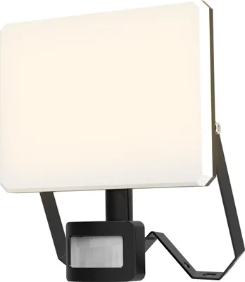 Immagine prodotto di Proiettore LED Calex Smart Floodlight 24W, alluminio, luce bianca (3000 - 6500K), 2500 lumeni, IP65, Nero, Classe Energetica F