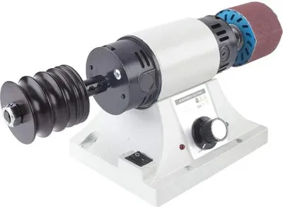 Obrázek produktu pro Leštička na kůži – Elektrická leštička – 350 W – Plynulá regulace otáček 0–8000 ot./min – Pro kožené výrobky