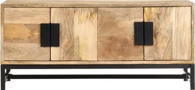 Productafbeelding van vidaXL Salontafel, 90 x 55 x 40 cm, massief mangohout
