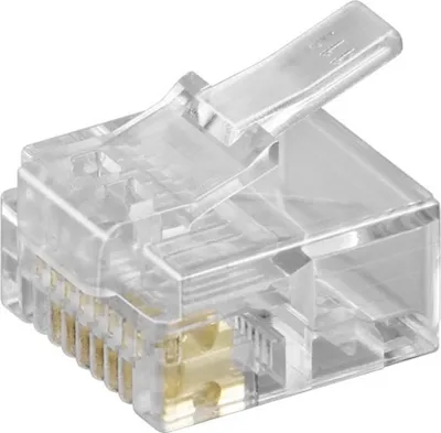 Produktbild von Goobay 93192, RJ-45, Transparent, 1 Stück(e)