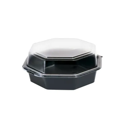 Produktbild von Duni Octaview Schale schwarz 190x190x80mm 270 Stück 1er Pack