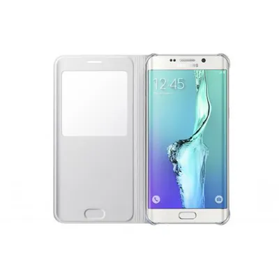 Immagine prodotto di Samsung S-View Cover EF-CG928 per Galaxy S6 Edge Plus, argento
