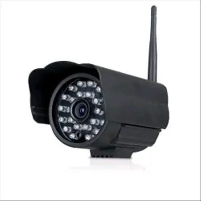 Produktbild von TELE System tVEDO110HDe, IP-Sicherheitskamera, Draußen, Verkabelt & Kabellos, Extern, Wand, Schwarz