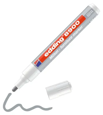 Produktbild von Edding 8900, 1 Stück(e), Grau, Rundspitze, 1,5 mm, 2 mm, 210 mm