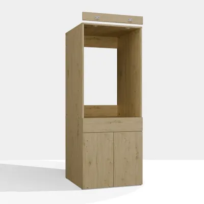 Immagine prodotto di Mobile da bagno per lavatrice o asciugatrice POLA TWIN 1S con cassetto ARTISAN OAK