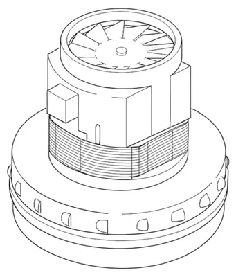 Produktbild von Original Kärcher Saugmotor für 1.459-141.0