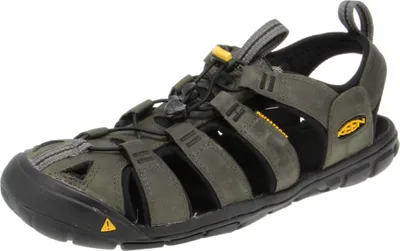 Produktbild von KEEN Clearwater Leather CNX, Männlich, Erwachsener, Schwarz, Einfarbig, 4 mm, Gummi