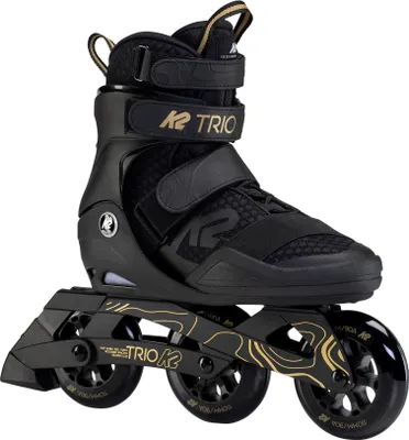 Produktbild von K2 Skates TRIO 110 Inline Skates Unisex  schwarz - gold  Größe EU: 44
