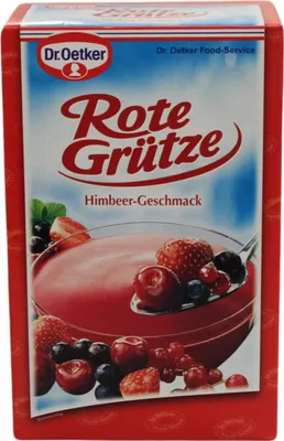 Zdjęcie produktu dla Galaretka z czerwonych owoców malinowa gładka do gotowania