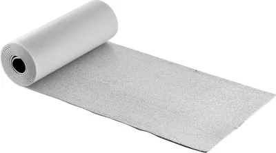 Obrázek produktu pro SucceBuy izolační fólie, tepelně izolační sada, 6 mm, reflexní fólie 61 cm x 5,5 m, 4 role sálavé bariéry z hliníkové fólie s jádrem z EPE pěny, bílý tepelný štít z PE fólie pro garážová vrata