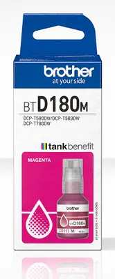 Obrázek produktu pro Brother BTD180M, Originální, Purpurová, Brother, DCP-T580DW, DCP-T583DW, DCP-T780DW, 5000 str., 1 kusů