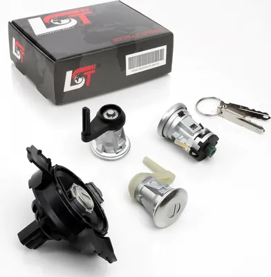 Produktbild von SCHLIEßZYLINDER TÜRSCHLOSS FÜR PEUGEOT 206 LINKS/RECHTS/KOFFERRAUM/TANK