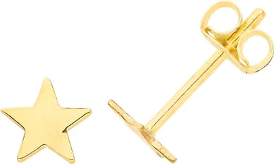 Produktbild von Schöne 9 Karat (375) Gold Damen - Paar Ohrstecker - 5mm*5mm; TRS26745